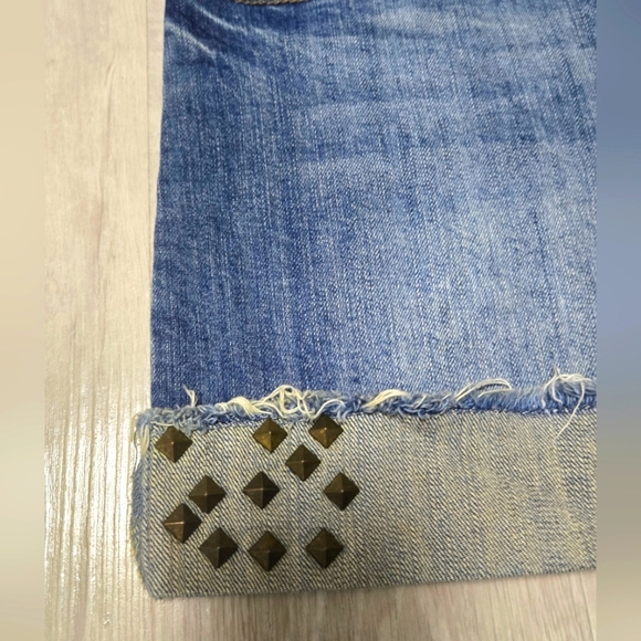 RUE 21 WOMENS JEANS SKIRT SIZE 9/10 - Picture 5 of 14